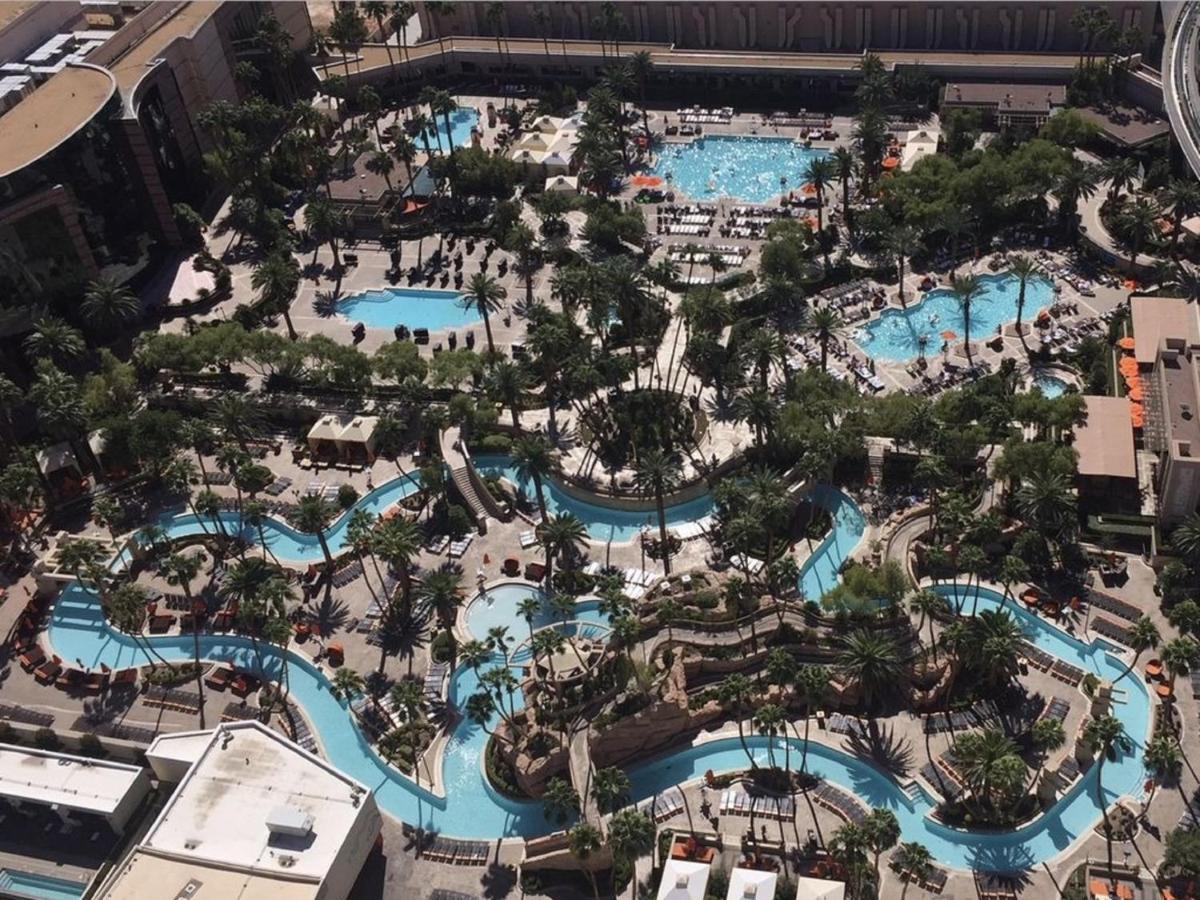 Lucky Gem Penthouse & Luxury Suites At Signature Resort, Balcony Strip View 1607 Лас-Вегас Экстерьер фото