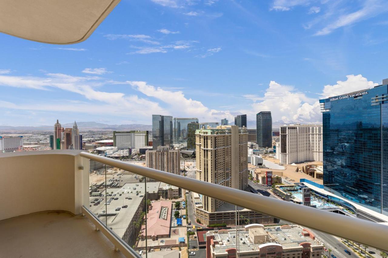 Lucky Gem Penthouse & Luxury Suites At Signature Resort, Balcony Strip View 1607 Лас-Вегас Экстерьер фото