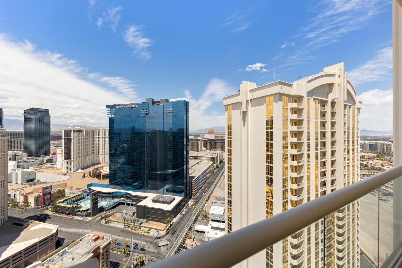 Lucky Gem Penthouse & Luxury Suites At Signature Resort, Balcony Strip View 1607 Лас-Вегас Экстерьер фото